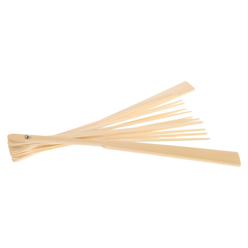 5Pièces Cadre Éventail Ancien Bambou Légèr Pliable Usage DIY