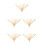 5Pièces Cadre Éventail Ancien Bambou Légèr Pliable Usage DIY 3