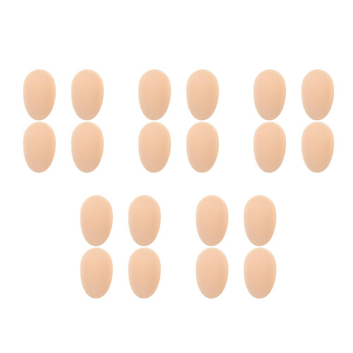 10Paires Coussinets Pectoraux Silicone Réutilisables 2