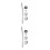 2Ensembles Kit Accessoires Urinoir Inox Caoutchouc Multi Usage Maison 5