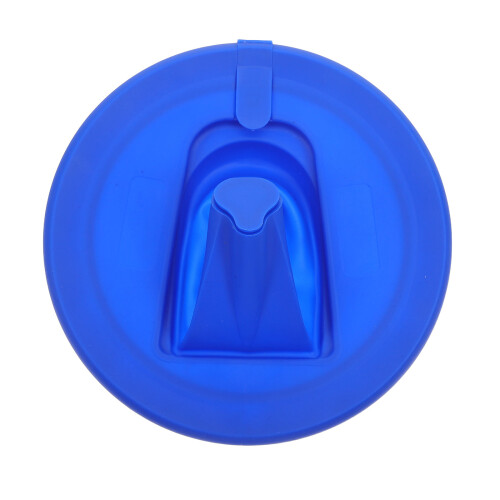 2Pièces Couvercle Seau Bleu Tpr Réutilisable Antigoutte Pour