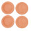 12Pcs Round Terracotta Bread Warmer Stones for Kitchen Party Table Use 2