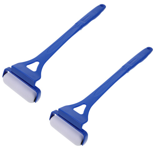 8Pcs Blue Folding Back Lotion Applicator with Sponge for Use 2