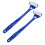 8Pcs Blue Folding Back Lotion Applicator with Sponge for Use 2