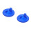 2Pièces Couvercle Seau Bleu Tpr Réutilisable Antigoutte Pour 8