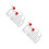 8Pcs Assorted Color Empty Shampoo Bottles Hair Care Liquid Storage 7