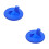 2Pièces Couvercle Seau Bleu Tpr Réutilisable Antigoutte Pour 7