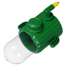 2Pcs Hanging Cactus Plastic Bird Water Dispenser Automatic Cage Feeder