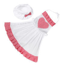 2Sets Newborn Chef Costume Kit Multi Aprons for Photo Shoot