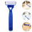 8Pcs Blue Folding Back Lotion Applicator with Sponge for Use 10