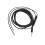 3Pcs Low Noise Black Headphone Wire with Volume Control for DIY Use 1
