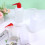 8Pcs Assorted Color Empty Shampoo Bottles Hair Care Liquid Storage 8