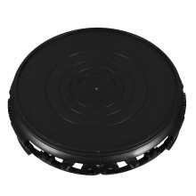 4Pcs Versatile Black Planter Saucers with Overflow Protection