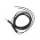 3Pcs Low Noise Black Headphone Wire with Volume Control for DIY Use 9