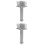 2Pcs Ergonomic Silver Meat Tenderizer Needle for Beef and Pork 5
