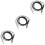 3Pcs Low Noise Black Headphone Wire with Volume Control for DIY Use 4