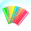 12Pcs Sturdy Plastic Embroidery Thread Bobbins for Cross Stitch Usage 11