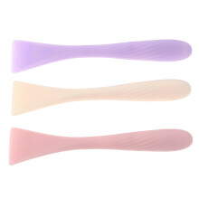 9Pcs Assorted Color Silicone Facial Brushes for Makeup and Exfoliating
