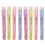 8Pcs Non-Toxic Pen Shape Erasers Assorted Colors for Student Use 1