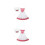 2Sets Newborn Chef Costume Kit Multi Aprons for Photo Shoot 8