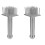 2Pcs Ergonomic Silver Meat Tenderizer Needle for Beef and Pork 2