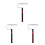 3Pcs Stable Locking Roller Stands Metal Plastic for Paint Supplies 4