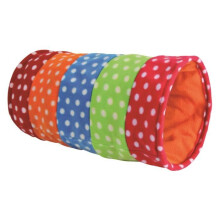 Tunnel da gioco polare - TRIXIE - Ø 25x50cm - Multicolore - Per gatti e cuccioli di piccola taglia