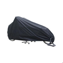 Capa de proteção - DS Covers - Preto - Poliéster 300D - Para bicicleta de carga e triciclo