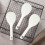 5Pcs Rice Paddle Reusable White Household Rice Scooper Set 10