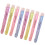 8Pcs Non-Toxic Pen Shape Erasers Assorted Colors for Student Use 9
