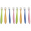 8Pcs Infant Feeding Spoons Soft Safe Silicone Baby Spoon Set Assorted 2