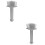 2Pcs Ergonomic Silver Meat Tenderizer Needle for Beef and Pork 6