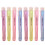 8Pcs Non-Toxic Pen Shape Erasers Assorted Colors for Student Use 8