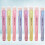 8Pcs Non-Toxic Pen Shape Erasers Assorted Colors for Student Use 3
