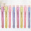 8Pcs Non-Toxic Pen Shape Erasers Assorted Colors for Student Use 2