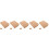 5Pcs Light Brown Kraft Paper Binder Cover A4 4 Ring Notebook Shell 11