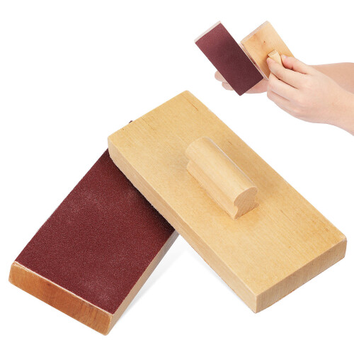 4Paren Paar Kids Sandblok Percussie Instrument, Sterk