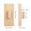 4Paren Paar Kids Sandblok Percussie Instrument, Sterk 3