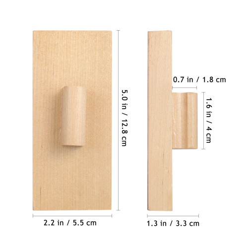 4Paren Paar Kids Sandblok Percussie Instrument, Sterk 2
