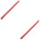 2Pcs Heavy-Duty Iron Floor Jack Handle Red Hydraulic Jack Pole Lever 8