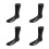 4St Zwart Plastic Voetmodel Voor Sneaker Display En Boot Vormhouder 9