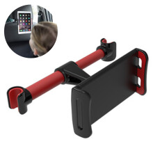 Innovativ nakkestøtteholder til bilen, praktisk design, 360 drejelig nakkestøtteholder til tablet, antifriktionsbeskyttelse til 4,4-11" enheder,