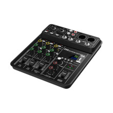 Professional Audio Mixer 256 DSP Effects 4 Channel USB for Parties KTV