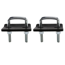 2X Pince de Remorquage Antirouille Résistante En Acier de Stabilisateur de Cliquet de Tendeur D'Attelage 2 Pouces