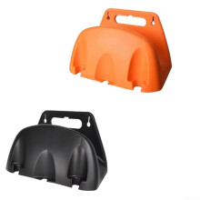 23 pieces of hose hangers, effective water hose storage for home and garden, keeps hoses tidy (orange and black) Orange / Black