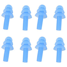4 Pair Swimming Dive Flexible Silicone Ear Plugs Earplug