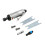 1/4 inch Air Die Grinder Straight Pneumatic Grinder for Deburring Cham 1