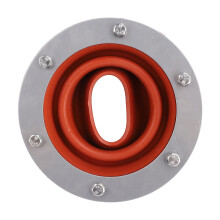 Zelt-Ofen-Klappen-Set Orange, 16 cm, 4,5-10 cm