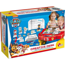 Kreatives Pult - Paw Patrol - LISCIANI - Mal- und Spieltafel mit den Charakteren des Paw Patrol-Teams