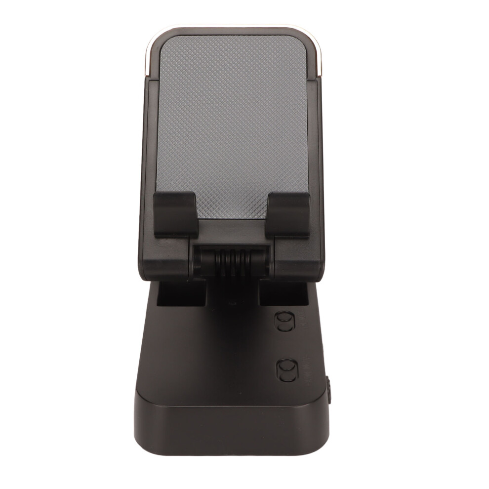 Hd Stereo Wireless Bluetooth Speaker With Cellphone Holder For Tablets Black 7621373355516